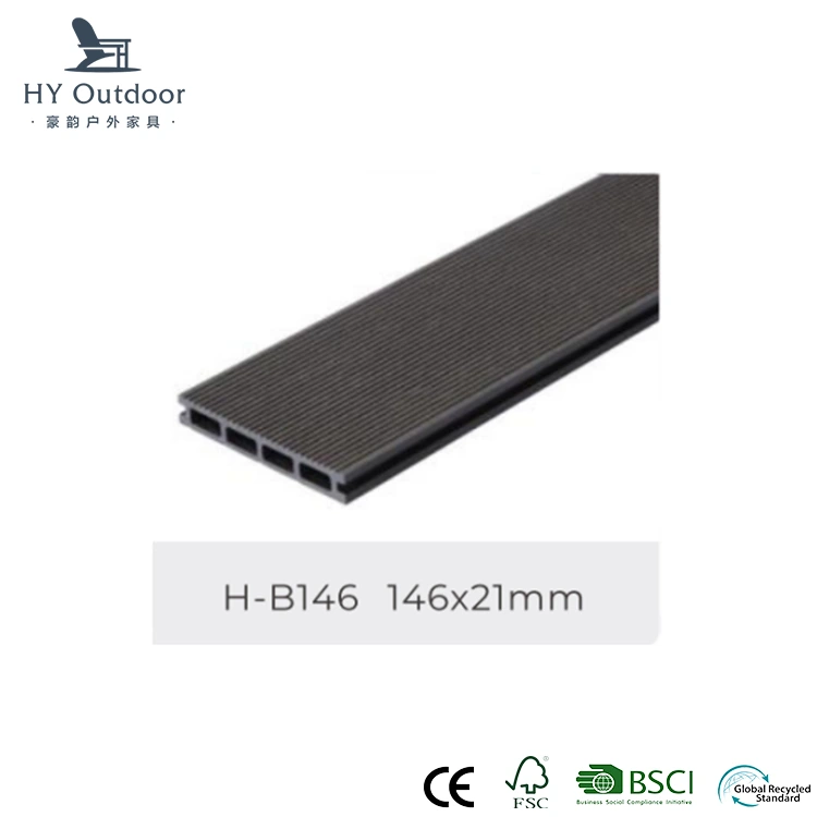 ‌‌Ano ang mga pakinabang ng Grooved Hollow WPC decking?